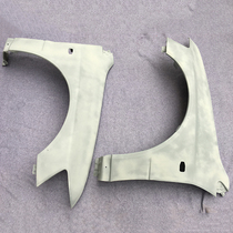 Suitable for Mitsubishi EVO9 Carbon fiber front leaf plate Blue Ther modified leaf plate nine generations of glass fiber front leaf plate