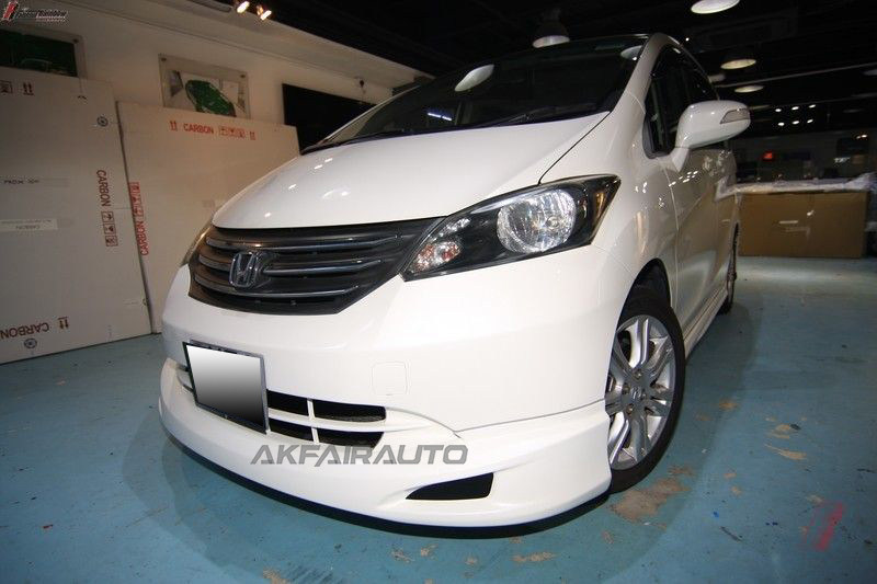 08 10本田freed Gb3改裝包圍尾翼頭脣尾脣面罩中網honda Freed