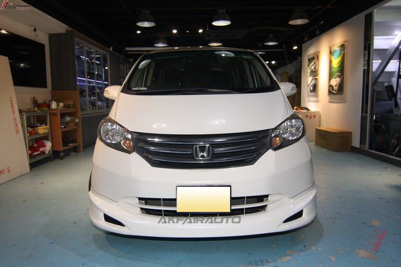 08 10本田freed Gb3改裝包圍尾翼頭脣尾脣面罩中網honda Freed