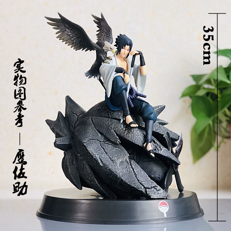 Naruto Uchiha Sasuke Đội đại bàng đơn giản Kết thúc mô hình Tượng trang trí thủ công - Capsule Đồ chơi / Búp bê / BJD / Đồ chơi binh sĩ