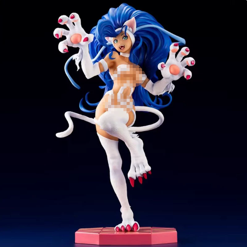 GK-фигура Демон Воин Morika / Lilith / Felicia, окрашенная фигурка ~22 см, коллекционная