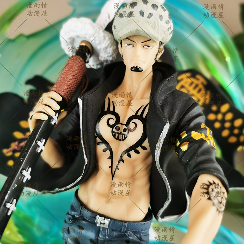 ONE PIECE幻影罗GK特拉法尔加罗死亡医生超巨大发光模型摆件雕像：收藏