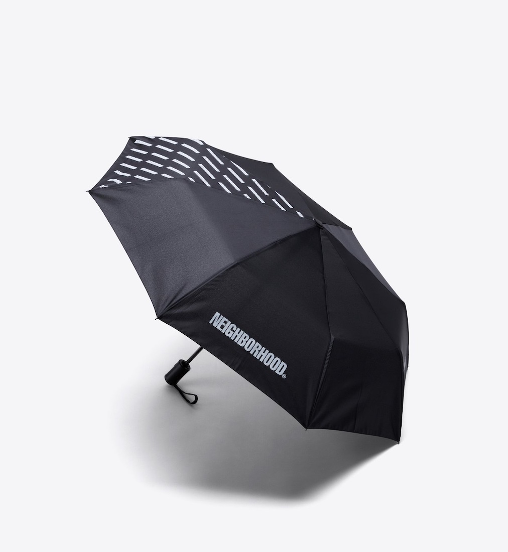 現貨NEIGHBORHOOD CI E-UMBRELLA限量黑色自動按鈕短柄摺疊晴雨傘- Taobao