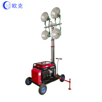 Emergency rescue rescue Mobile lifting lighting Lighthouse Large construction generator searchlight Outdoor operation
