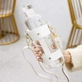 Шкала времени стекло женское высокое значение, простое и прозрачное взятие, портативная большая вместимость, выпить водяную чашку