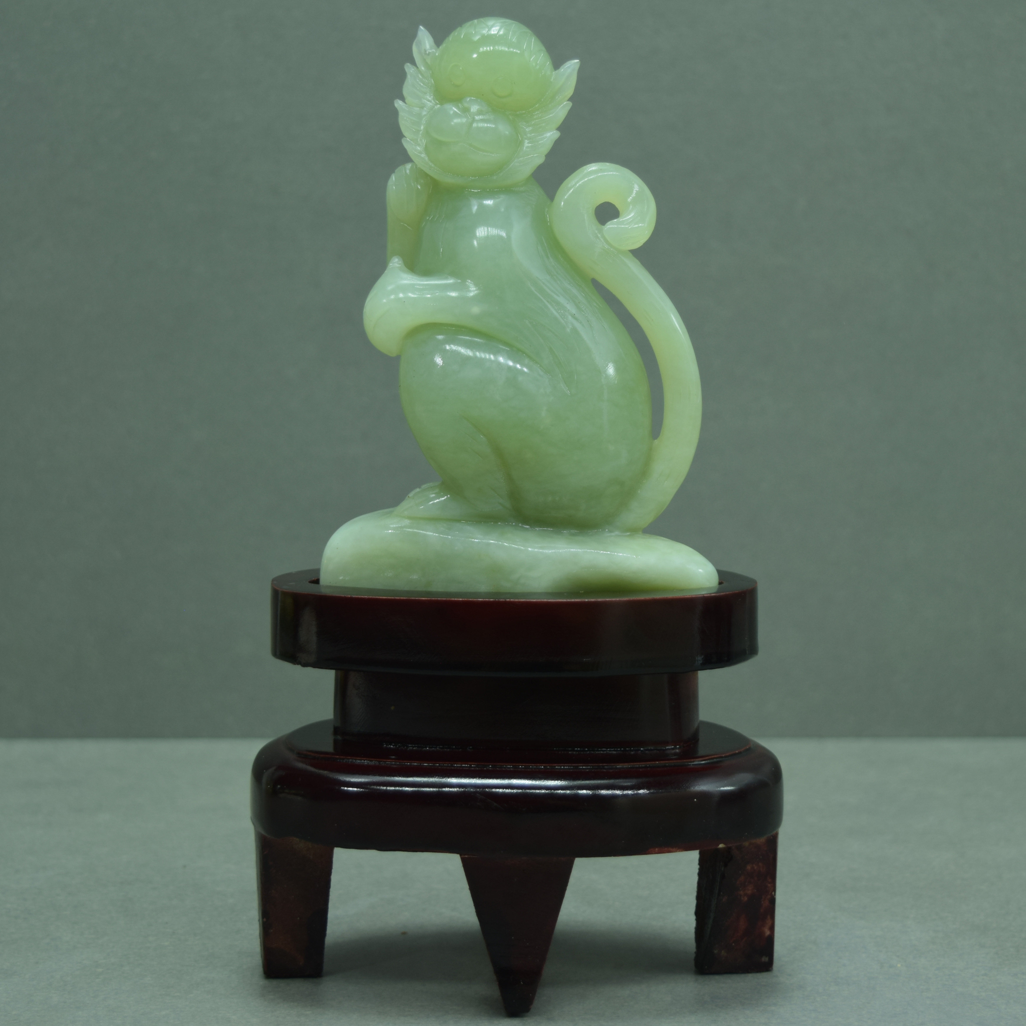 天然岫玉招财摆件精品辽宁岫岩玉雕麋鹿造型家居玉器装饰摆饰-Taobao-Tmall