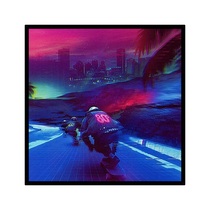 Harajuku Steam Posebo Punk Neon 80 s Osaka Street Skateboard Racing Millennium Internet Cups Decoration Painting