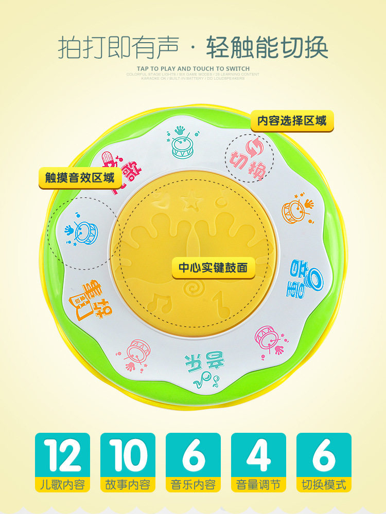 Вращающаяся троянская музыка барабан_03