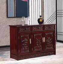 Mahogany sideboard African rosewood storage multifunctional storage cabinet Chinese solid wood restaurant bedroom TV cabinet