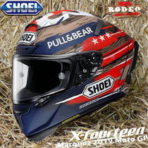 New European SHOEI x14 X-spirit Motorcycle Track Helmet Marquis US Station Limited Edition