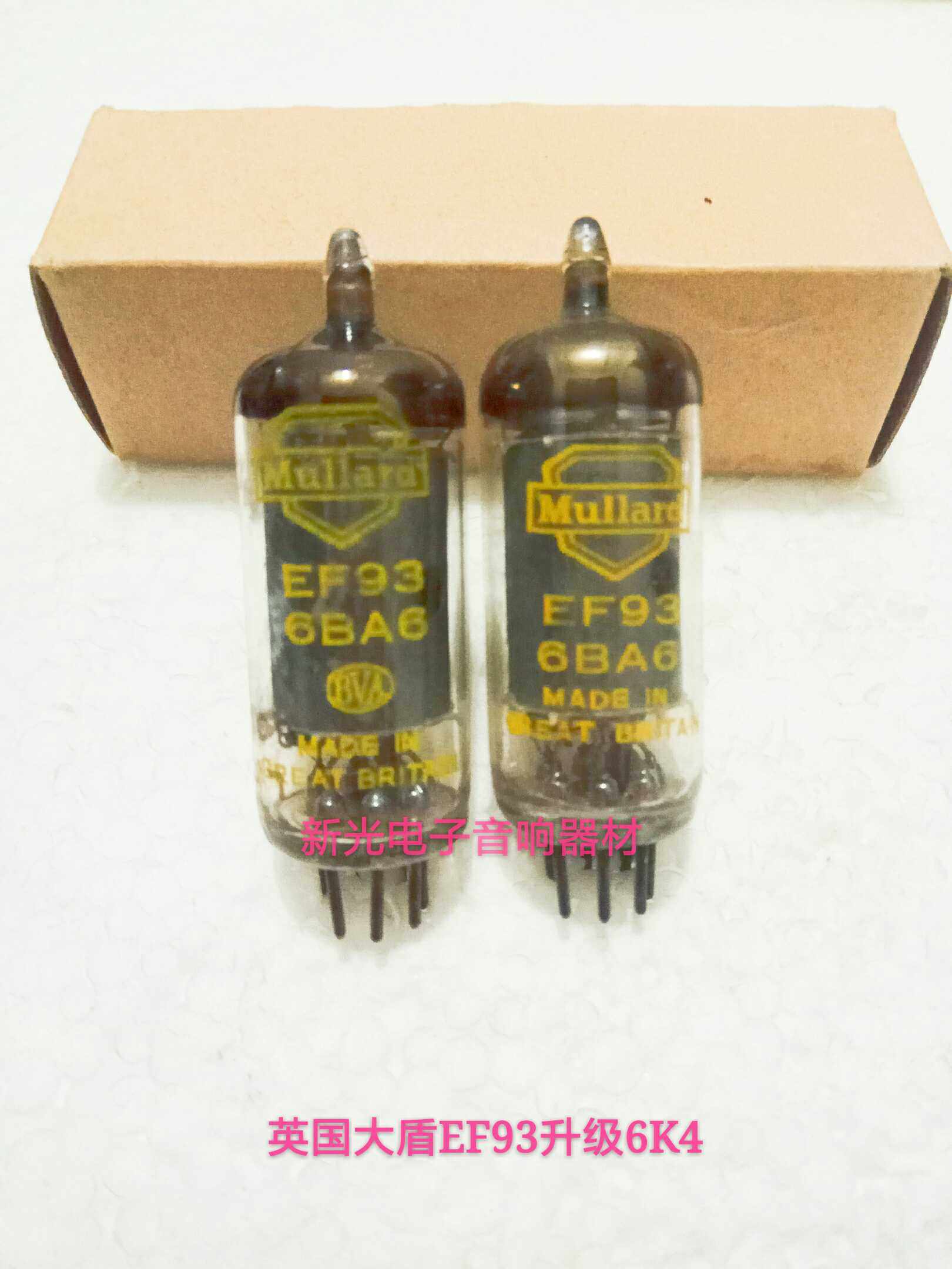 NOS ROGERS 6BA6 真空管 Electronic TUBE 6BA6/EF93 5814 JAN