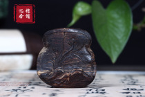 Fidelity Dalakan pendant Brunei agarwood pendant sunken orchid black oil carving old material male and female pendant natural