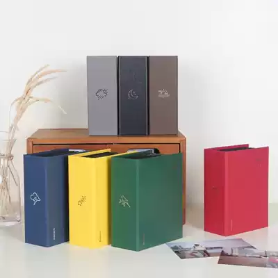 Korean six-inch washed photos made into a photo book 6-inch horizontal and vertical mixed baby creative photo album Retro style anniversary album