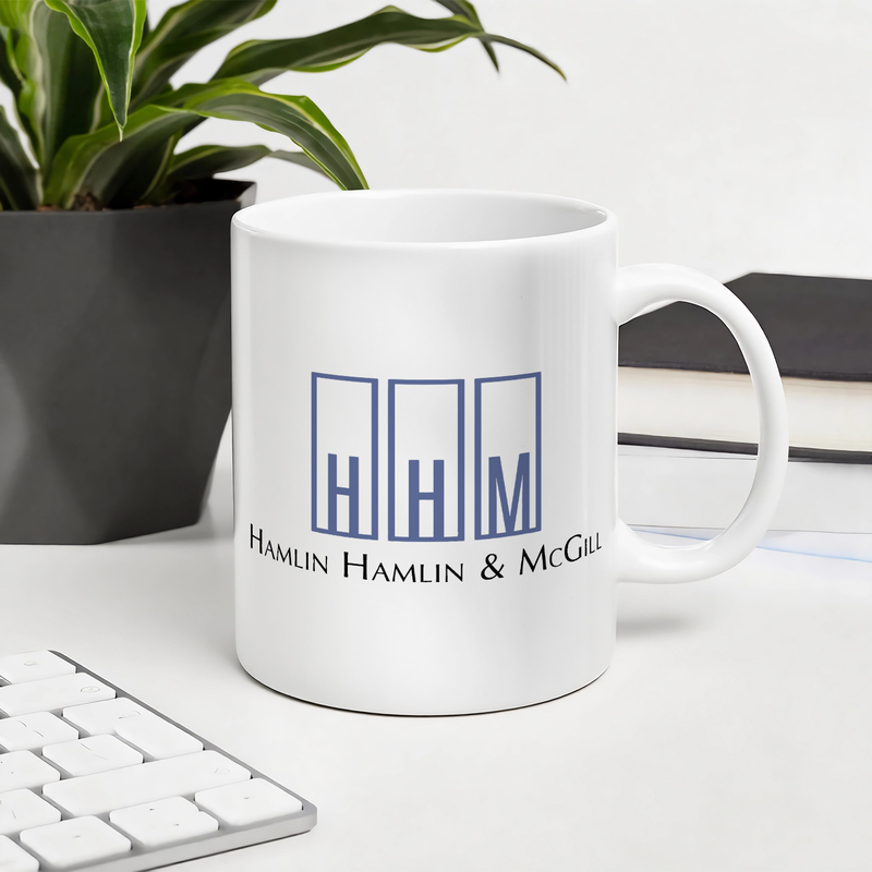 Breaking Bad Merchandise | Hhm | Dark Blue Ceramic Mug for Drinking Water, Movie Gift