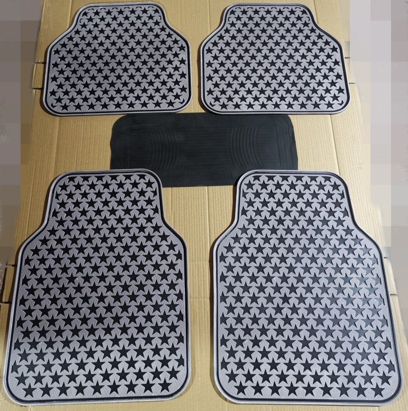 Environmentally friendly latex car high-edge car single-block cleaning rear-seat general-pad master driver single-piece vehicle pedal pad