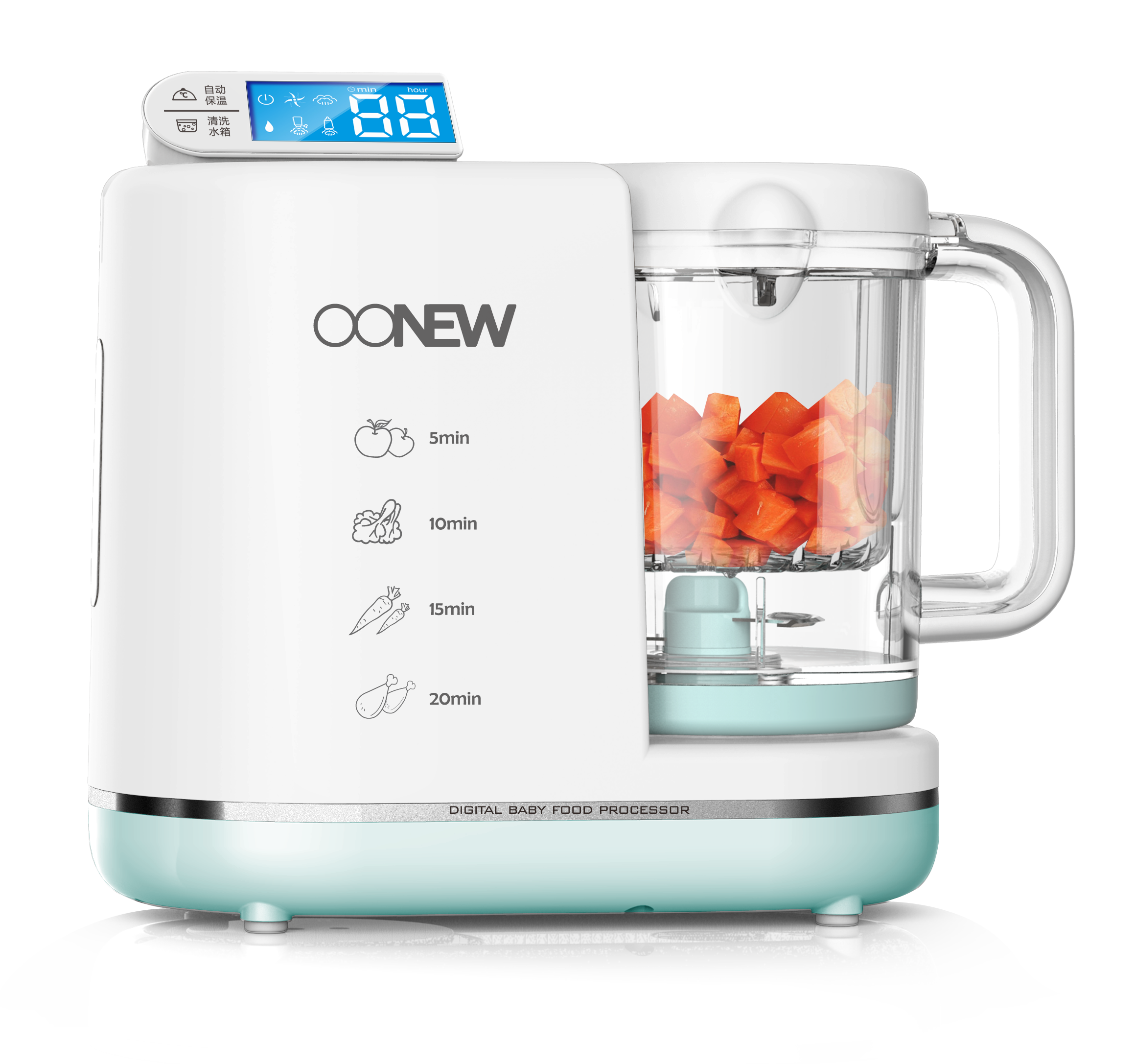 baby food processor oonew