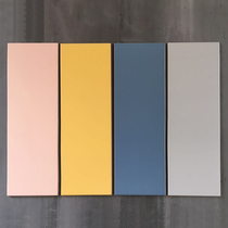 Nordic yellow gray white pink matte tile 200x600 Macaron kitchen bathroom wall tile