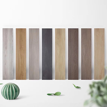 Light luxury restaurant wood brick villa bedroom living room floor tile homestay floor tiles straight side Wood tile 200x1000