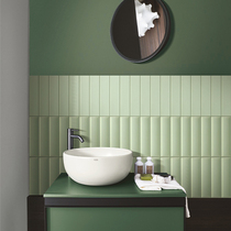 Light luxury style Nordic bread brick hotel Hall background wall tile homestay kitchen bathroom strip Brick 75x300