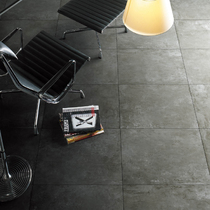 Nordic gray cement brick living room non-slip tile indoor antique brick LOFT chain store floor tile 600 800