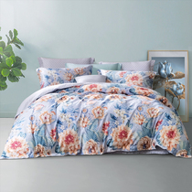 Fuanna Home Textile double sided mill wool Four sets of pure cotton all-cotton double 1 8 m minimalist approx. bedding