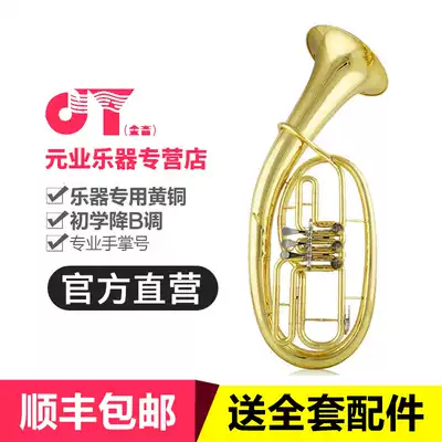 Jinyin JYBT-E110 Three-flat key euphonium B-down big horn musical instrument
