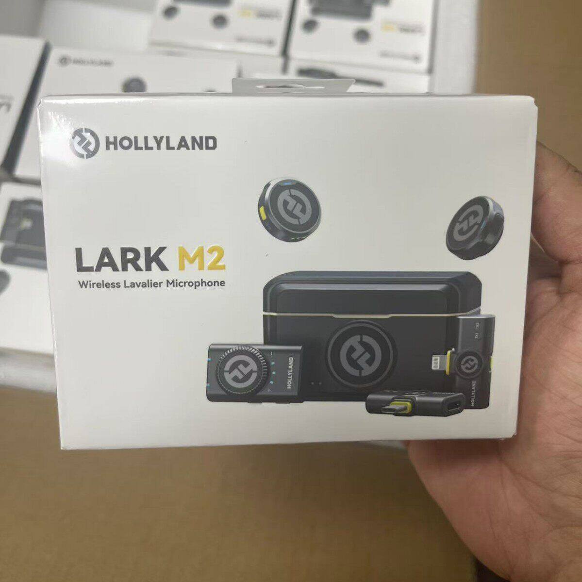 Hollyland LARK M2 コンボワイヤレスマイク（デュアルマイク）