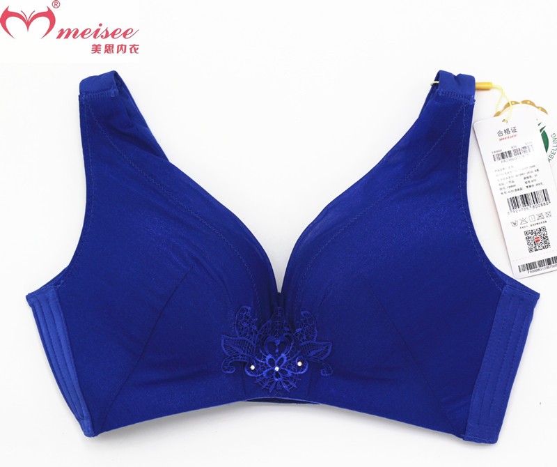 Meis đồ lót vest kiểu dây đeo vai rộng strappy vòng thép miễn tụ tập bên nhận sữa bên dày văn áo ngực AB cốc FA0088.