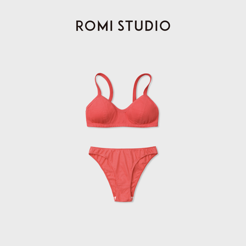 Romi Studio Zero-Feel Comfortable Natural Organic Cotton Soft Support Underwear Set Rwdand5174 Romi Studio Zero-Feel Comfortable Natural Organic Cotton Soft Support Underwear Set Rwdand5174