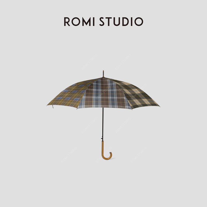 Romi Studio Convenient Storage Sunshade Umbrella Retro Plaid Umbrella Rwclp36113 Romi Studio Convenient Storage Sunshade Umbrella Retro Plaid Umbrella Rwclp36113