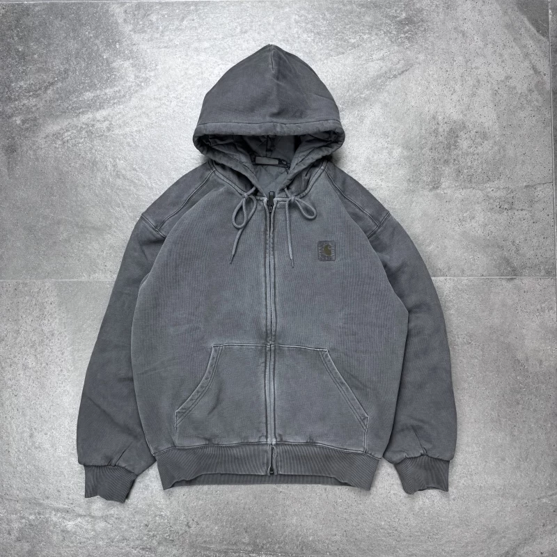 Спот куртка с капюшоном Carhartt WIP Vista, тяжелая молния, супер плотный хлопковый пиджак