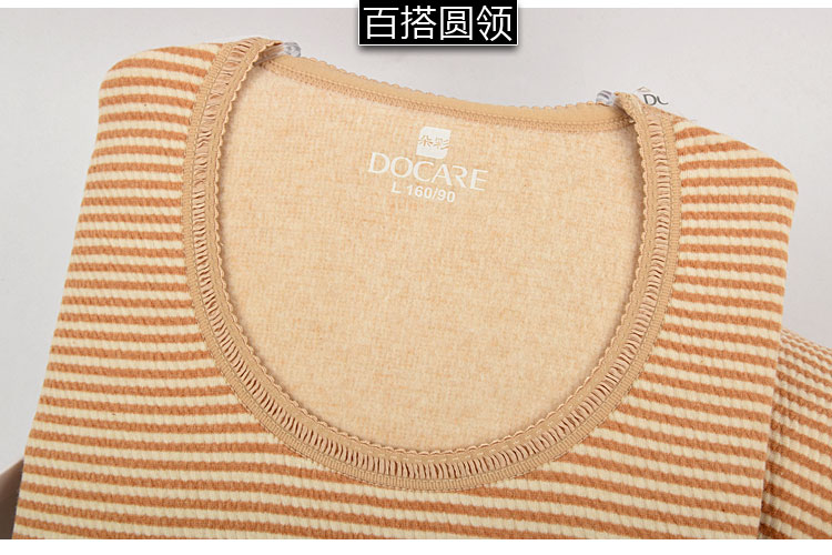 Đồ lót đầy màu sắc ấm áp của phụ nữ cotton dày cộng với nhung phù hợp với quần áo mùa thu quần dài nam quần áo ấm màu cotton cơ sở quần áo đích thực đồ bộ pijama