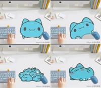 Кошка, кошка Caps BugCat Capoo Alien Pad Pad Pod Poment Portable City Cartoon Mouse Pad