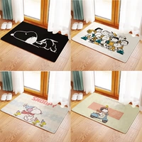 Snoopy Charlie Brown Charlie Brown Double -Layer Pad Короткая бархатная анти -слава