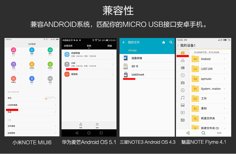 Bộ chuyển đổi Android OTG Điện thoại Android có chuột và bàn phím máy tính bảng không dây cắm Cổng USB cắm video U đĩa phát video - Trình phát TV thông minh máy chiếu 4k