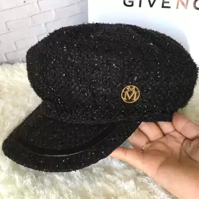 French custom autumn new hat female shag eight-pointed hat retro painter hat fashion beret cap