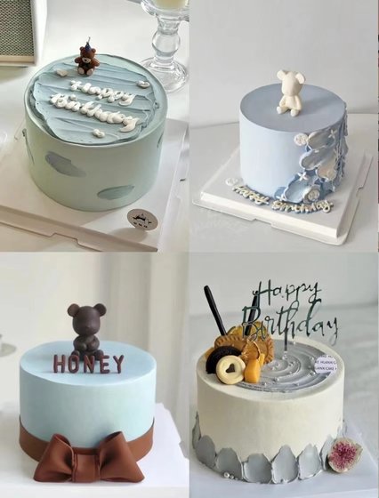 泡沫蛋糕模型6寸8寸烘焙假体翻糖蛋糕练习胚奶油裱花模具生日装饰