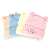 Newborn baby cap super soft newborn baby autumn and winter hat cap cap cap products