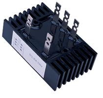 SQL60A 1600V SQL60-16 three-phase bridge rectifier bridge stack 5 feet with radiator