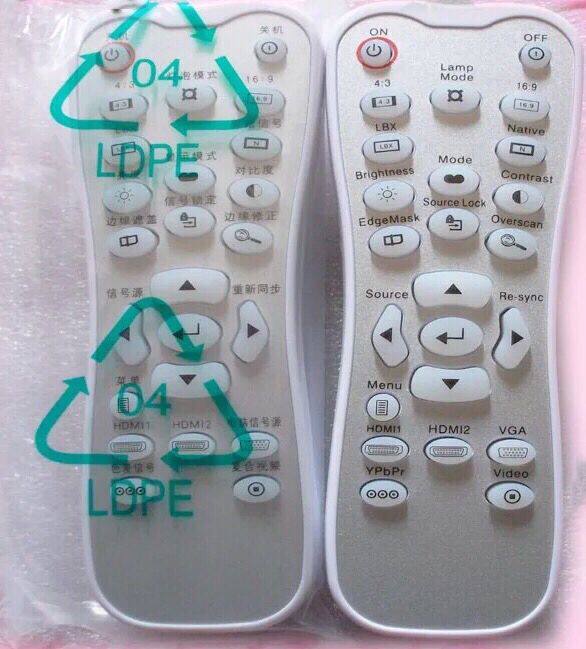 Original plant original clothing otto code OPTOMA HD70S HD65 HD65 HD50 HD21 HD21 projector remote control