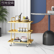 Simple modern small table Coffee table Light luxury multi-layer household square side table Creative sofa side a few balcony mini corner a few
