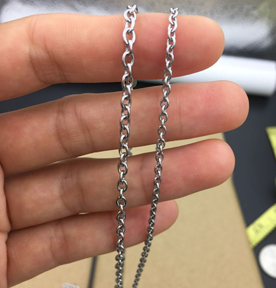Thép không gỉ hàn chuỗi thép không gỉ chim chuỗi vòng chân phụ kiện thú cưng nhỏ vòng cổ dấu hiệu / chuỗi thẻ nhận dạng - Vòng chân vòng chân nhảy múa