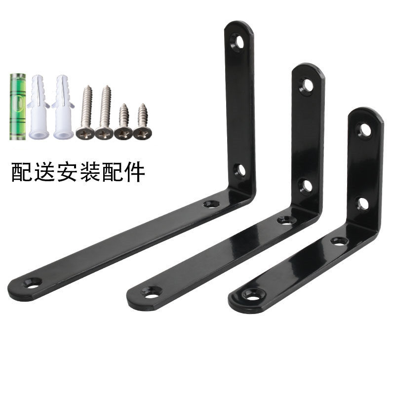 Thickened Triangle Bracket Bay Shelve Shelf Wall Right Angle Fixed Partition 90 Degree Support Frame Wall Bearing Corner Yard-Taobao