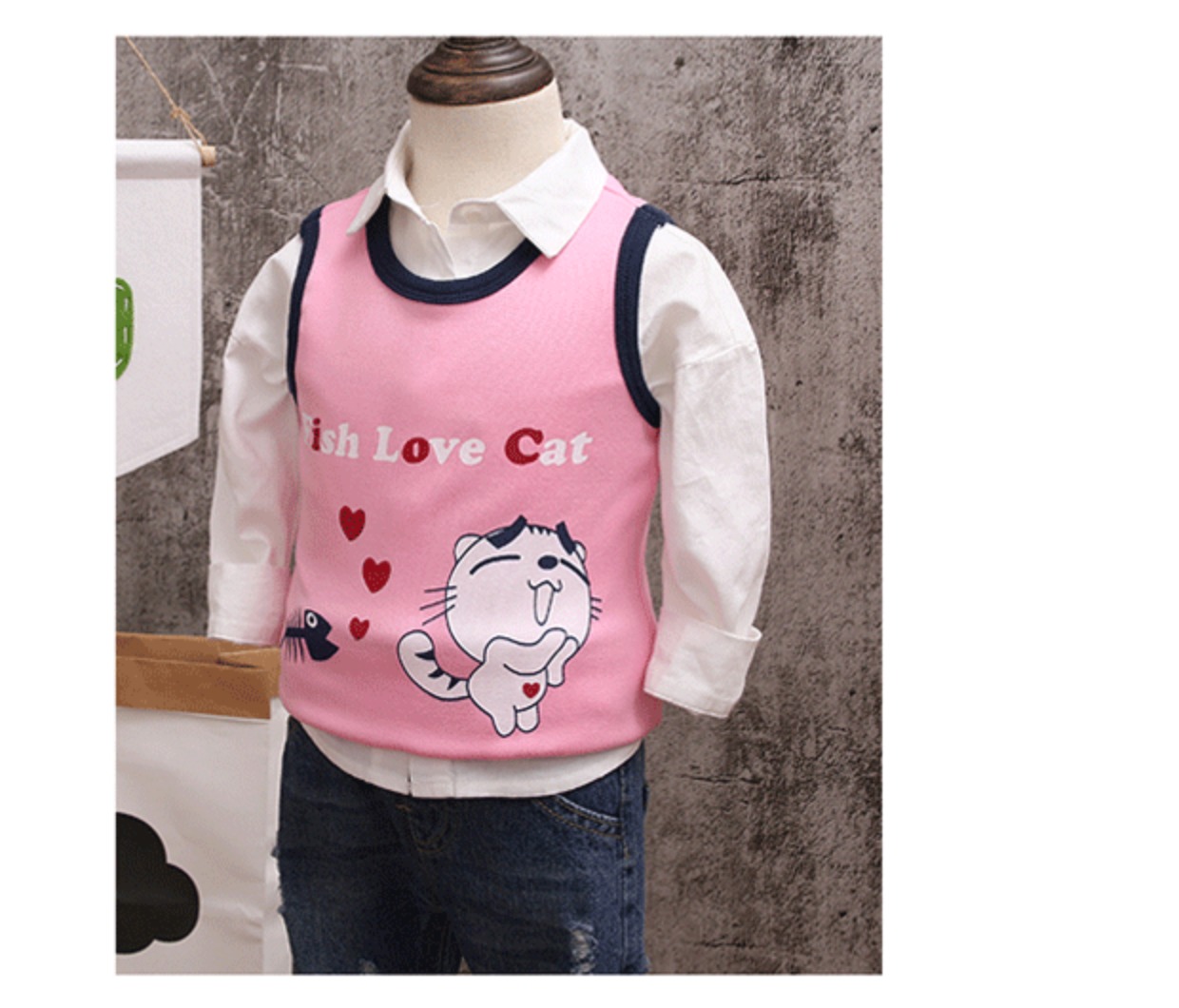 Áo vest trẻ em mùa thu đông cho bé trai cộng với áo nhung 2018 mới bé nhỏ vest bé dày vest ấm áp áo gile cho bé trai