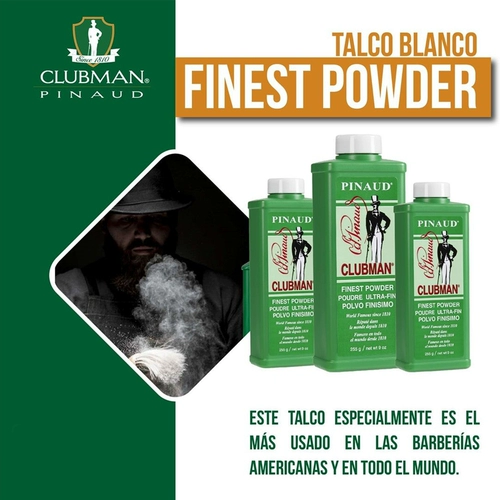 Clubman, присыпка, гипоаллергенный тальк, США, в американском стиле