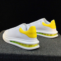 2020 Autumn new small white shoes womens high air cushion shoes comfortable Joker Korean sports shoes trend board shoes womens shoes