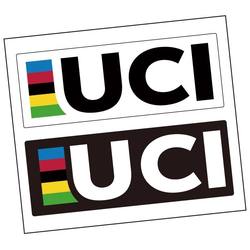 UCI 월드 자전거 동맹 로고 스티커 스티커로드 자전거 산악 자전거 스티커 자전거 랙 전면 포크 헬멧 사용자 정의