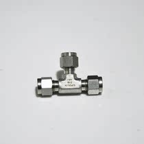 South Korea imported SUPERLOK stainless steel ferrule Connector Ferrule joint tee 1 4 connector