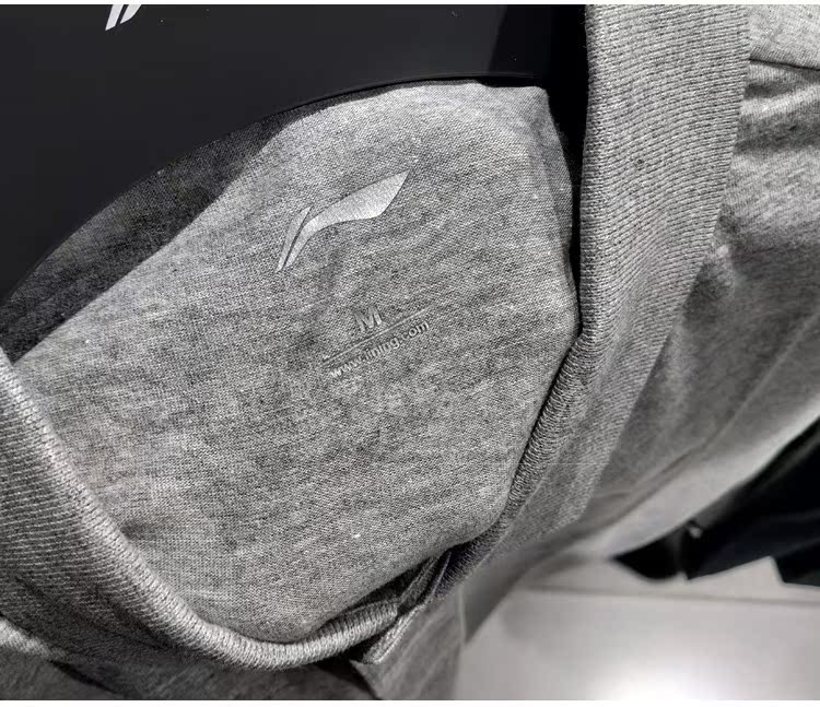 Li Ning áo ngắn tay nam 2019 mới hè hè cotton cotton áo thun thể thao thoáng khí APLP079 - Áo polo thể thao áo polo nam trang