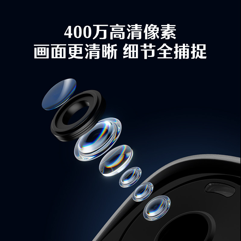 Deschmann Camera Smart Home Monitoring B10 Door Camera, No Plug-In, Wireless, Lifetime Data-Free